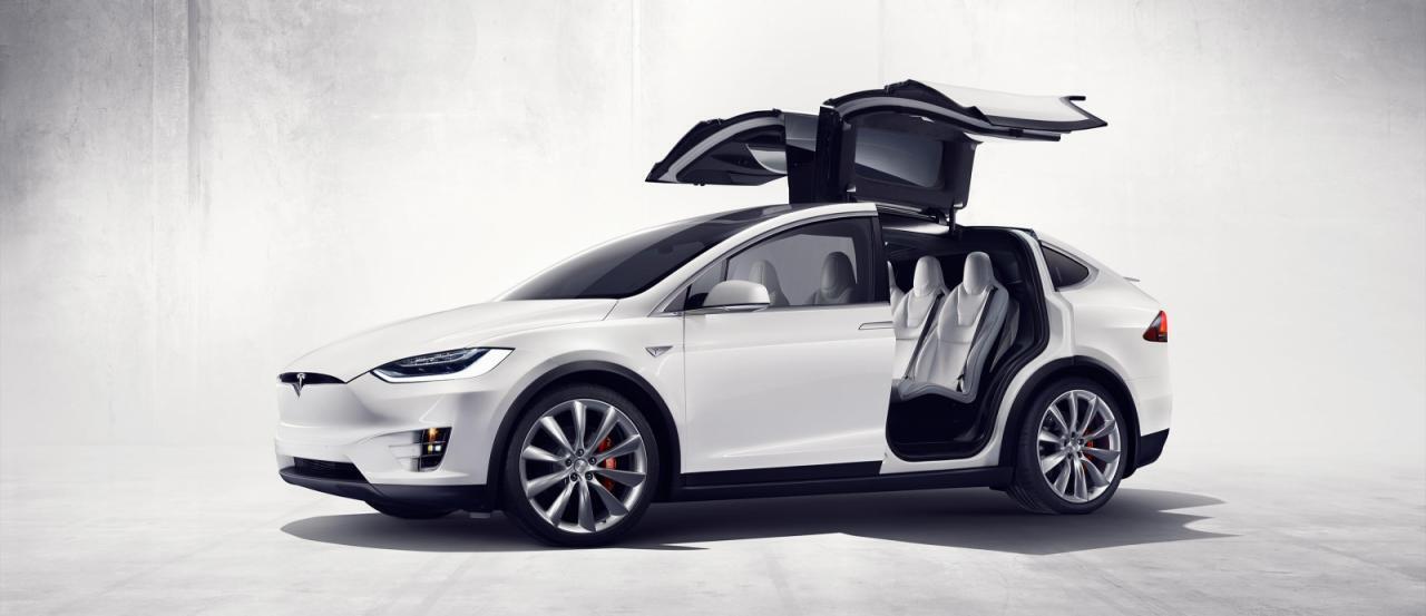 Tesla model on sale x 4wd